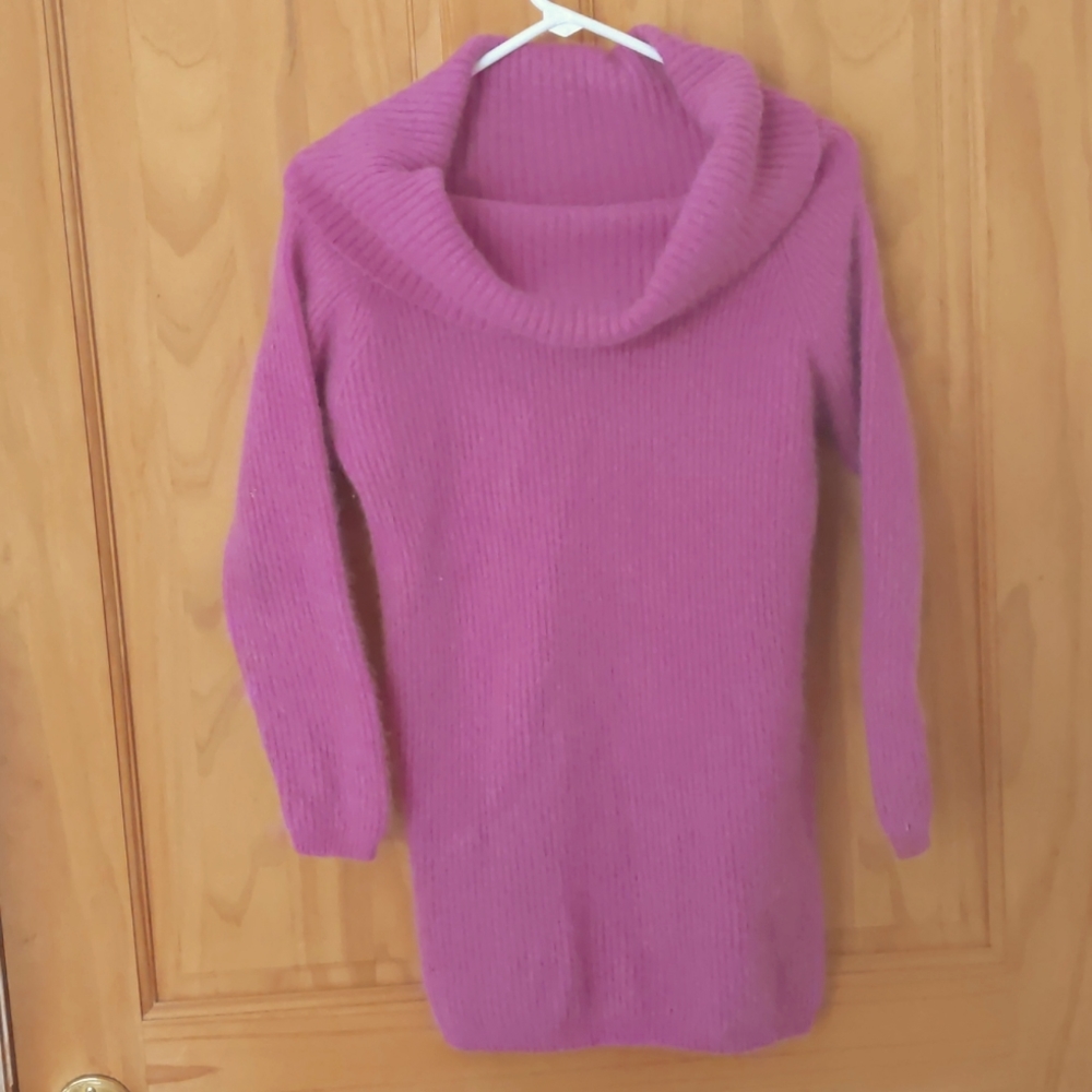 Lambs wool and Angora rabbit hair sweater